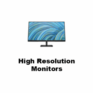 High Resolution Monitors